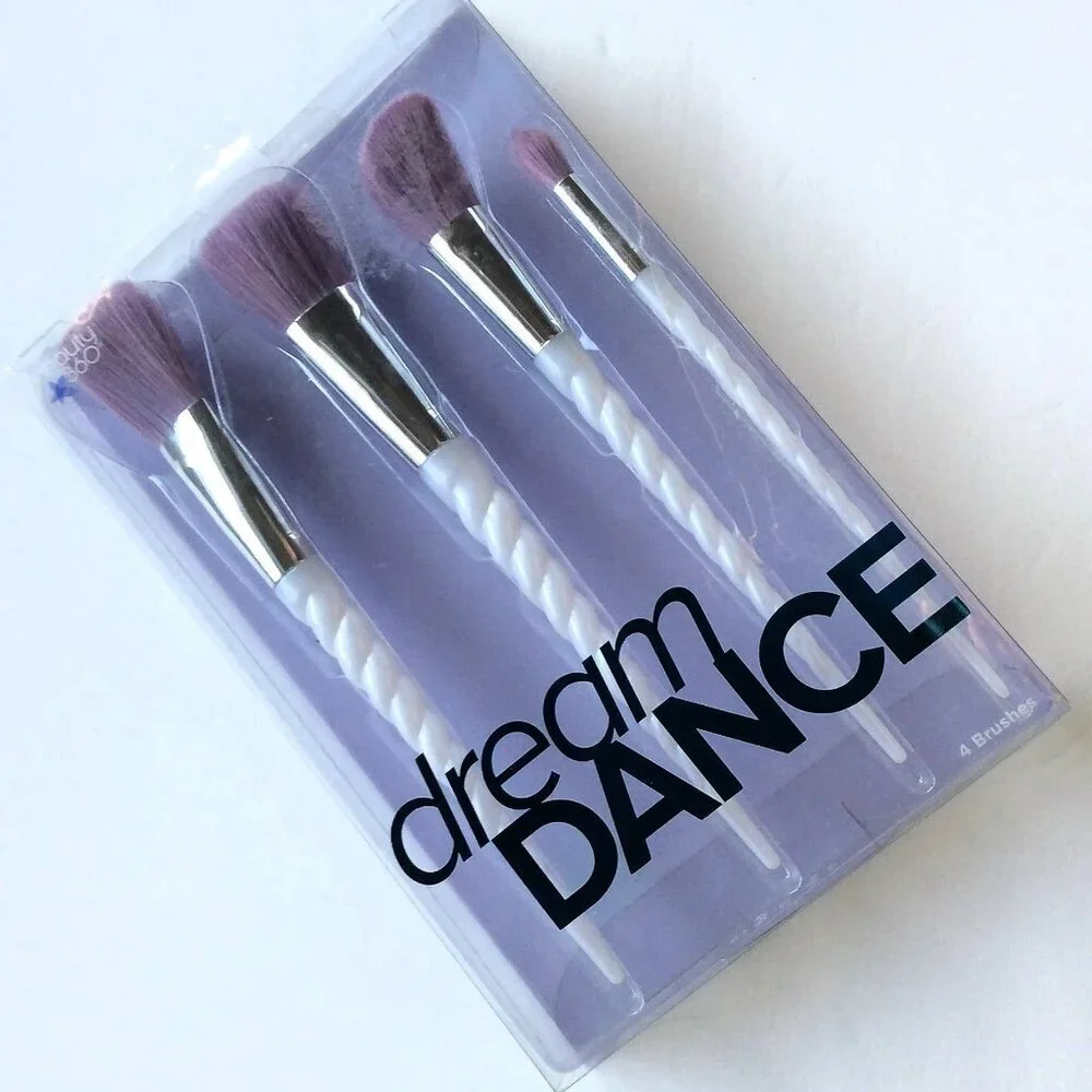 BEAUTY 360 4 PC DREAM DANCE UNICORN MAKE UP BRUSH SET